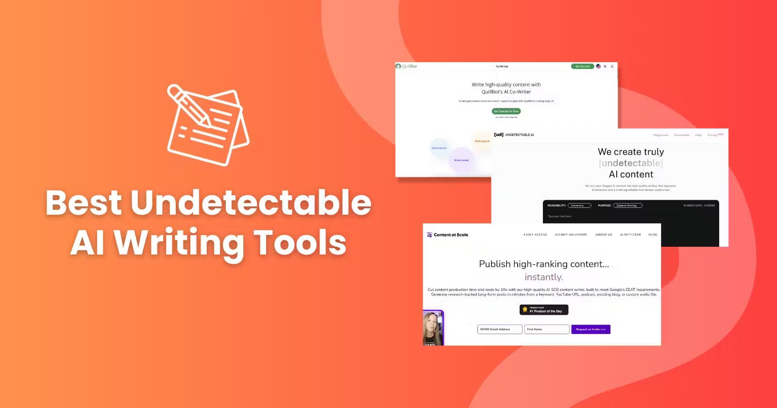 The Best Undetectable AI Writing Tools