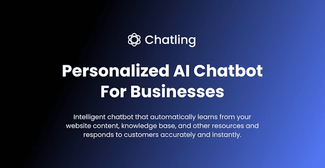 Chatling - The Leading Intelligent AI Chatbot Platform for Business