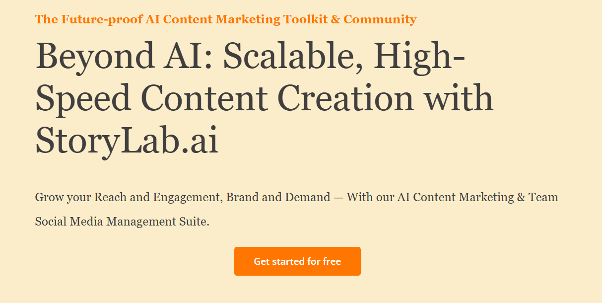 What is StoryLabAI? Top 10 Unique AI Content Creation Features