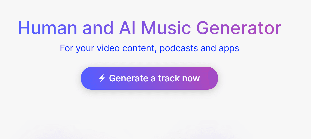 Overview of Mubert - AI Music Generator